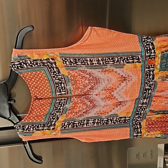 💕ANTHROPOLOGY BHANUNI By JYOTI💕 Alessandra Maxi Dress ~ Multi-Color Print 6 - Picture 14 of 16